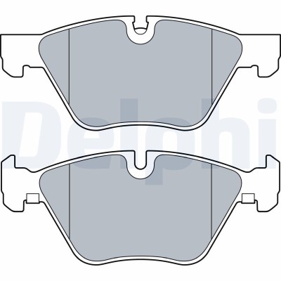 DELPHI LP3534 set placute frana,frana disc foto