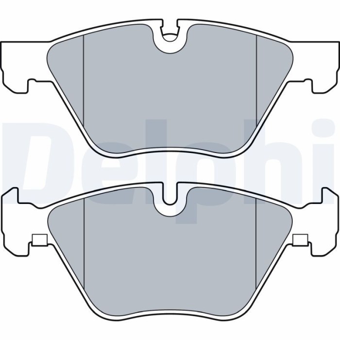 DELPHI LP3534 set placute frana,frana disc
