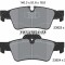 TEXTAR 2392302 set placute frana,frana disc