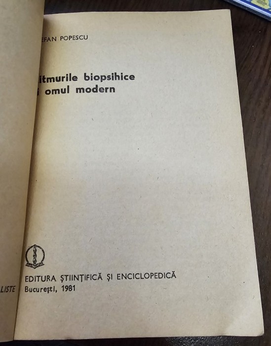 Ritmurile biopsihice si omul modern