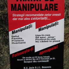 TRATAT DE MANIPULARE de R.V. JOULE , J.L. BEAUVOIS , 1999