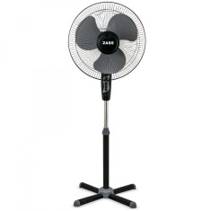 Ventilator silentios cu picior Zass ZF 1604, 41cm diametru, 45 W, Negru - NOU