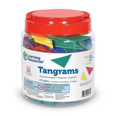 Tangram in 4 culori foto
