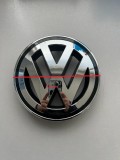 Emblema Volan VW Passat Jetta Tiguan 2006-2011, 150mm, Plastic Nichel