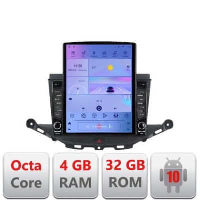 Navigatie Opel Astra K G-ASTRAK ecran tip TESLA 9.7&amp;quot; cu Android Radio Bluetooth Internet GPS WIFI 4+32GB DSP 4G Octa C CarStore Technology foto