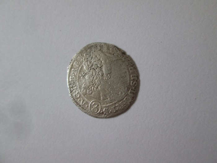Rara! Austria 3 Kreuzer 1708 FN argint Josef I