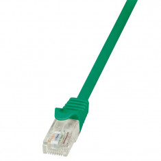 PATCH CORD UTP LOGILINK Cat5e cupru-aluminiu 0.25 m verde AWG26 &amp;amp;quot;CP1015U&amp;amp;quot; foto