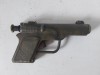 Pistol jucarie veche vintage, plstic si metal, 16x8cm, functional