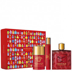 Versace Eros Flame Set 100+10+75 pentru barbati foto