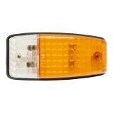 Lampa semnalizare frontala alb-galben pentru tractor New Holland, Fiat si UTB U-445
