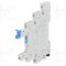 Stativ, DIN, pentru relee HR10, HR20, 5 pini, LOVATO ELECTRIC - HR1XS024