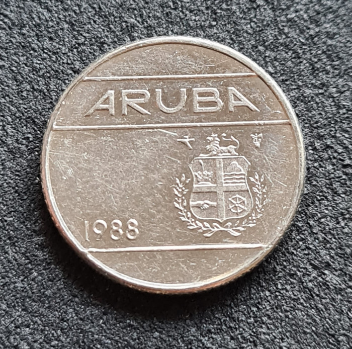 Aruba 10 centi cents 1988