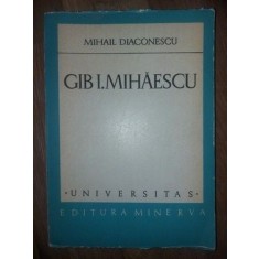 Gib I. Mihaescu- Mihail Diaconescu
