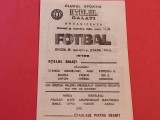 Program meci fotbal &quot;OTELUL&quot; GALATI - &quot;CEAHLAUL&quot;PIATRA-NEAMT(26.11.1989)