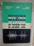 Constantin Udriste - Minime si maxime ale functiilor reale de variabile reale (editia 1980)
