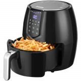 Friteuza cu aer cald Zass ZAF 01, 1500 W, 4 l, Negru