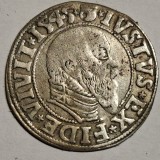 Prusia 1 groschen 1545 fals de epoca Albrecht l