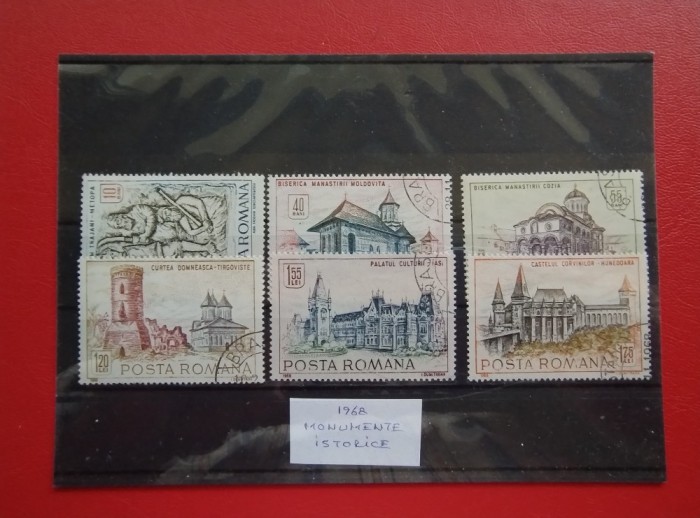 1968 - MONUMENTE ISTORICE