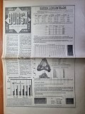 ziarul BURSA 7-11 martie 1991-ziarul oamenilor de afaceri