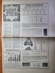 ziarul BURSA 7-11 martie 1991-ziarul oamenilor de afaceri