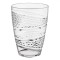 Pahar Plastic, Model Romburi Reliefate, Transparent, Capacitate 400ml