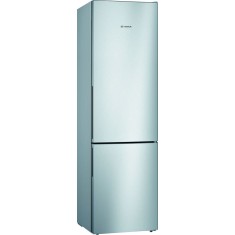 Combină frigorifică Bosch KGV39VLEAS, Low Frost, 342 L, Sertar VitaFresh, Suport sticle, Clasa E, H 201 cm, Inox
