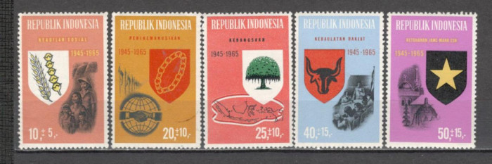 Indonezia.1965 20 ani Independenta LD.15