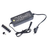 Alimentator Stabilizat Cu 6 Conectori , 220 Volti , Tensiune Reglabila 3 - 12 Volti , 5 Amperi Maxim , Negru