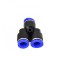 Conector furtun pneumatic PU/PE, tip Y, 10mm, GEKO G03063
