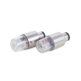 Cumpara ieftin Set lumini LED pentru ventil, colorate, cu senzor de lumina , vizibilitate crescuta si efect vizual spectaculos pentru rotile bicicletei