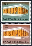 Grecia 1969 - Europa-cept.2v.neuzat,perfecta stare(z), Nestampilat