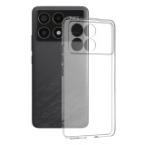 Husa Xiaomi Poco F6 Pro Techsuit Clear Silicone, transparenta