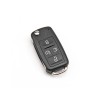 Carcasa Cheie Telecomanda 4 Butoane VW cu Lamela Metalica - Compatibila Volkswagen, Plastic ABS, Fara Cip/Baterie/Sigla