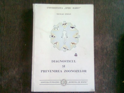 DIAGNOSTICUL SI PREVENIREA ZOONOZELOR - NICOLAE STEFAN foto