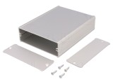 Carcasă aluminiu gri TUF 94x120x32mm