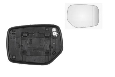 Geam oglinda exterioara cu suport fixare Subaru Levorg, 05.2014-, Dreapta, incalzita; geam convex; cromat, View Max foto