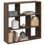 VidaXL Bibliotecă/separator cameră stejar maro 102x29x103,5 cm lemn