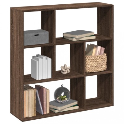 Bibliotecă/separator cameră stejar maro 102x29x103,5 cm lemn foto