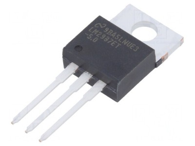 Stabilizator de Tensiune LDO 5V 0.5A TO220-3 foto