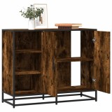 Gossi servanta, stejar fumuriu, 92x35x76 cm, lemn compozit