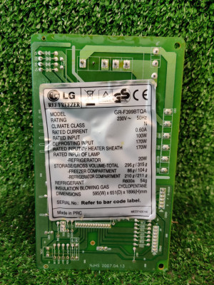 placa electronica combina frigorifica Lg GR-F399BTQA / C1 foto