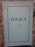 Logica - Manual pentru scolile medii. 1954