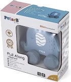 Jucarie de tras Elefantel PolarB lemn, New Classic Toys, 18 luni+, dimensiuni 10.8 x 10.4 x 5.3 cm