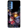 Husa compatibila cu Motorola G100 model Gravity Falls, Silicon, TPU, Viceversa, Transparent, Carcasa