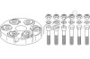 Cuplaj elastic cardan MERCEDES E-CLASS Cabriolet (A124) (1993 - 1998) TOPRAN 400 238