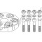 Cuplaj elastic cardan MERCEDES E-CLASS Cupe (C124) (1993 - 1997) TOPRAN 400 238
