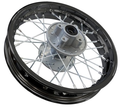 Janta spate cu spite 16&amp;quot;x1.85, diametru gaura pinion 67mm, pentru cross 150 cc Cod Produs: MX_NEW FELJHU079 foto