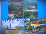 HOPCT LOT 3957 - 4 CARTI POSTALE-BAILE OLANESTI . -JUD- VALCEA-CIRCULATE, Circulata, Printata