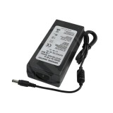 Sursa de alimentare benzi LED 60W, 12V, 5A, mod comutat, stabilizata, IP20, 3 pini, mufa DC 5.5/2.1, cablu 100 cm