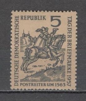 D.D.R.1957 Ziua marcii postale SD.46
